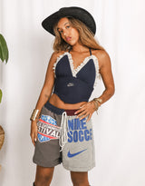 Vintage customized upcycled Nike patchwork shorts