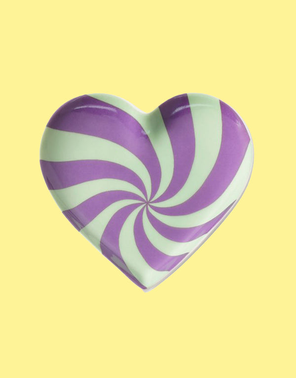 Jewellery tray heart swirly
