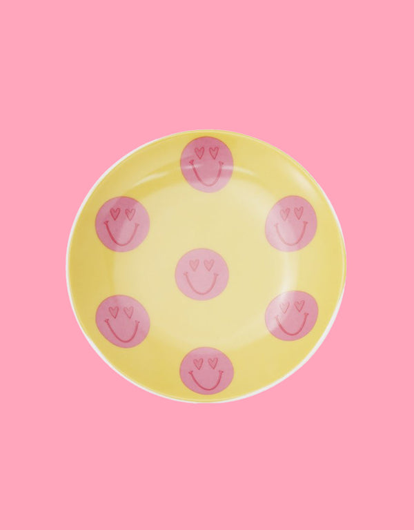 Jewellery tray round smileys