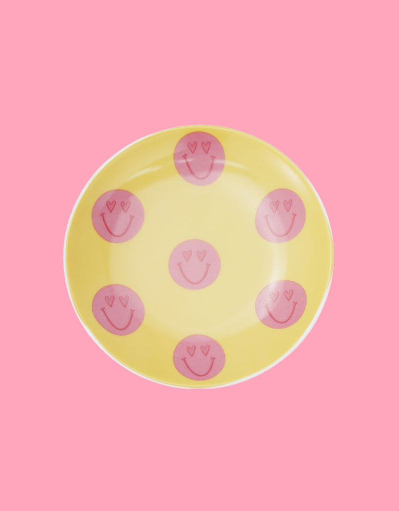 Jewellery tray round smileys