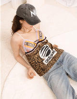 Vintage customized Adidas upcycled patch lace top