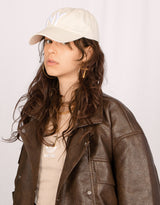 Washed NY cotton baseball cap
