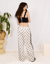 Polkadot track trousers