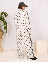 Polkadot track jacket