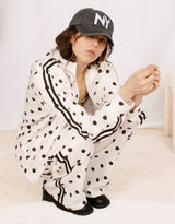 Polkadot track jacket