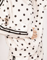 Polkadot track jacket