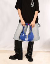 Vintage customized Adidas adjustable bag with bows