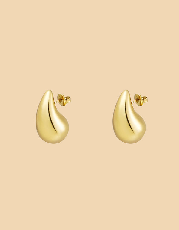 Medium drop earrings