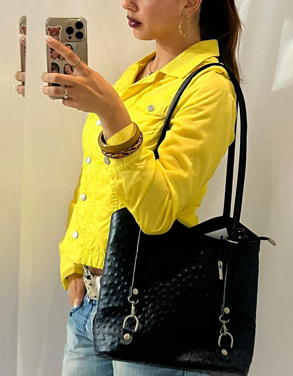 Vintage croco bag