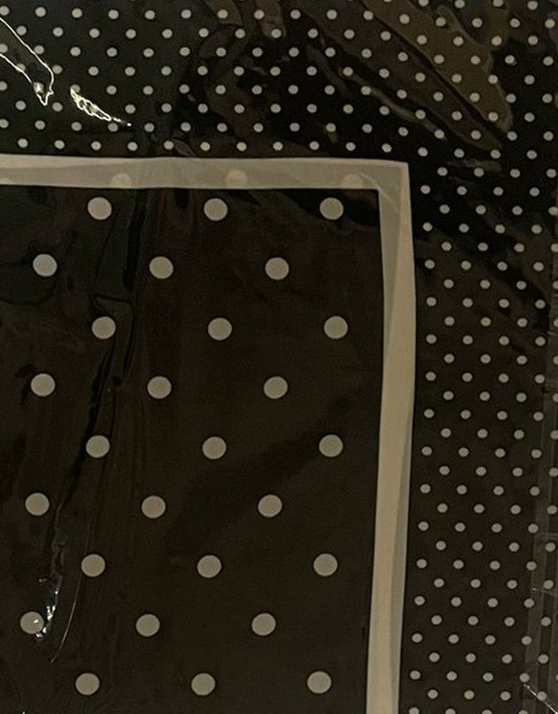 Mixed dots bandana scarf