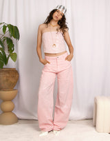Sparkly balloon jeans