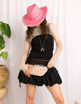 Sequin festival waist bag II