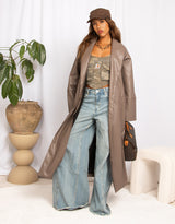 Extra wide leg jeans