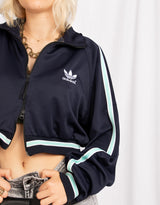 Vintage customized upcycled Adidas track jacket