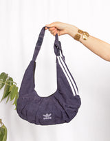 Vintage customized upcycled Adidas hobo shoulder bag