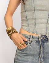 Sparkly stardust wide leg jeans