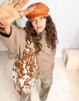 Ruched drawstring jacket