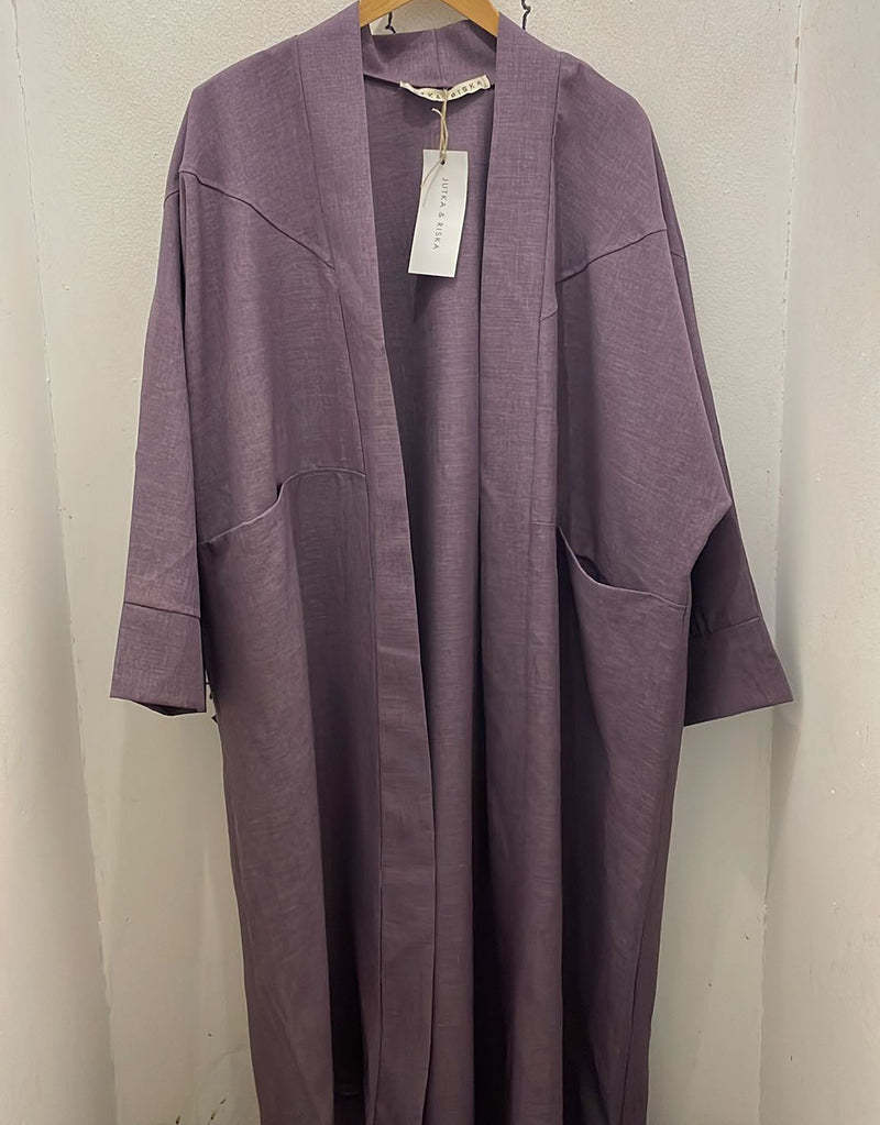 Open long kimono