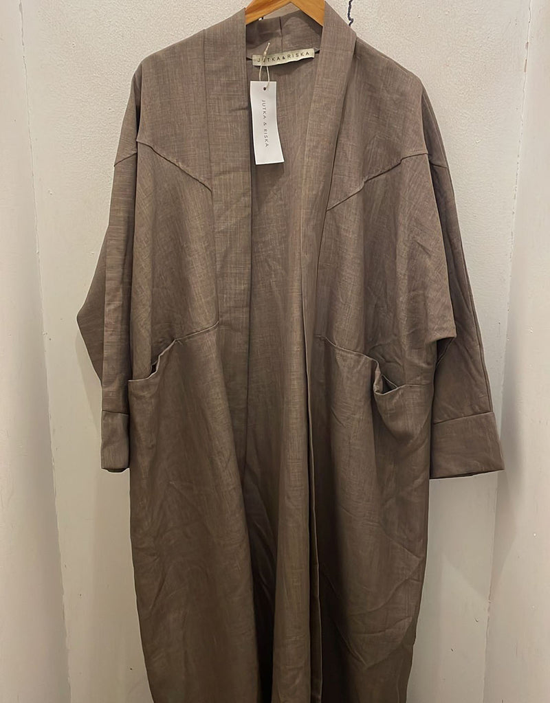 Open long kimono