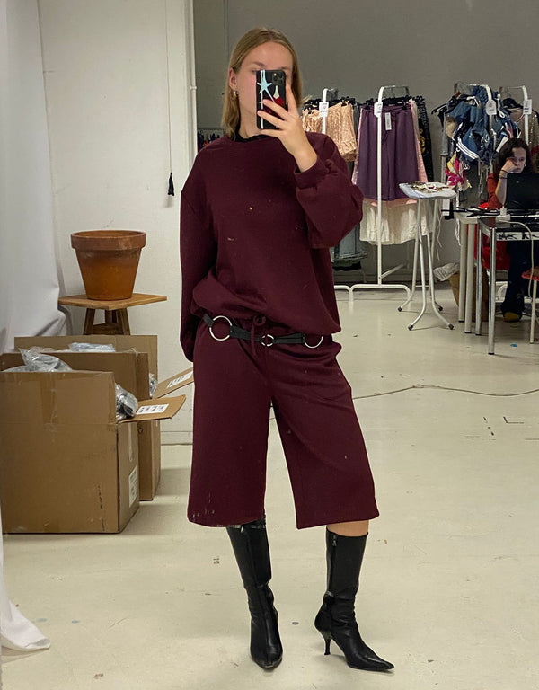 Oversized long shorts