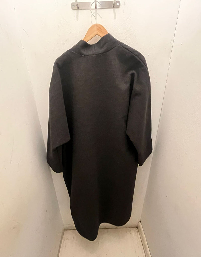 Oversized open coat