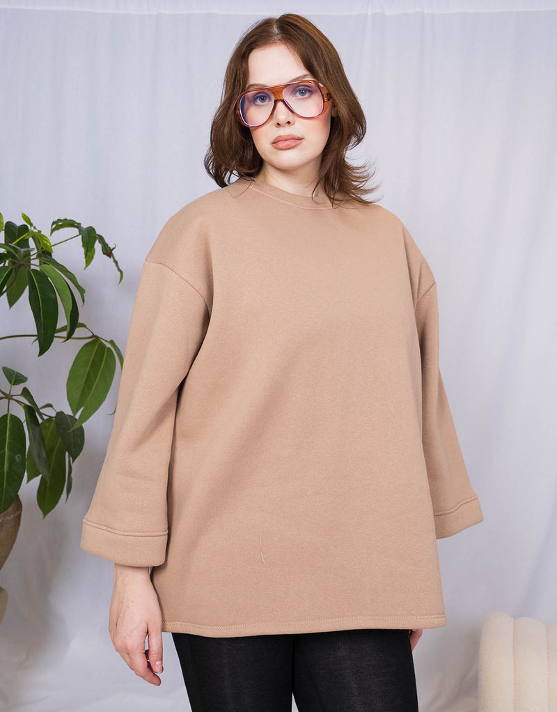 Oversized wide sweater