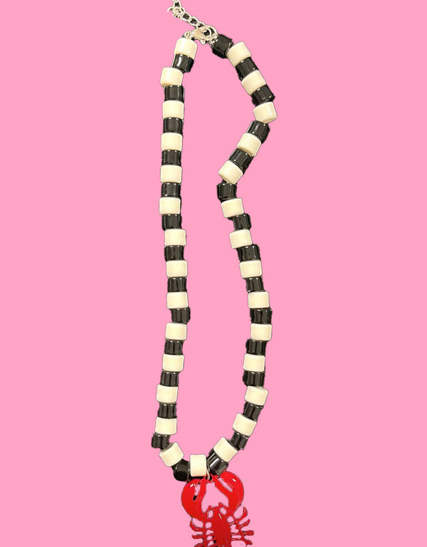 Rock lobster necklace