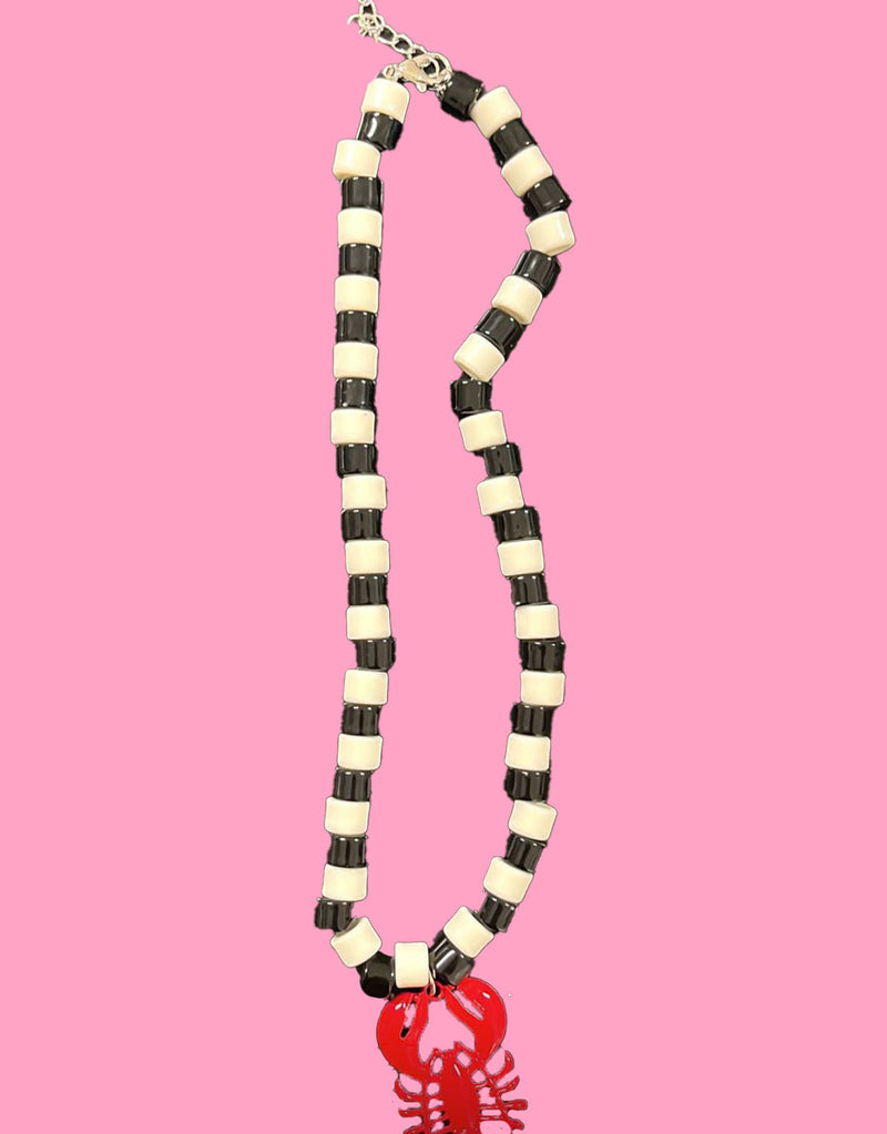 Rock lobster necklace