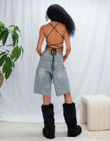 Butterfly sequin top