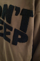 I don't sleep sweater