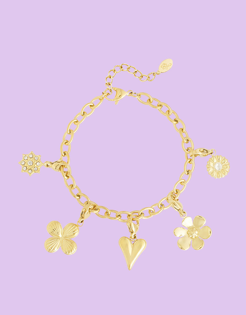 Playful charms bracelet