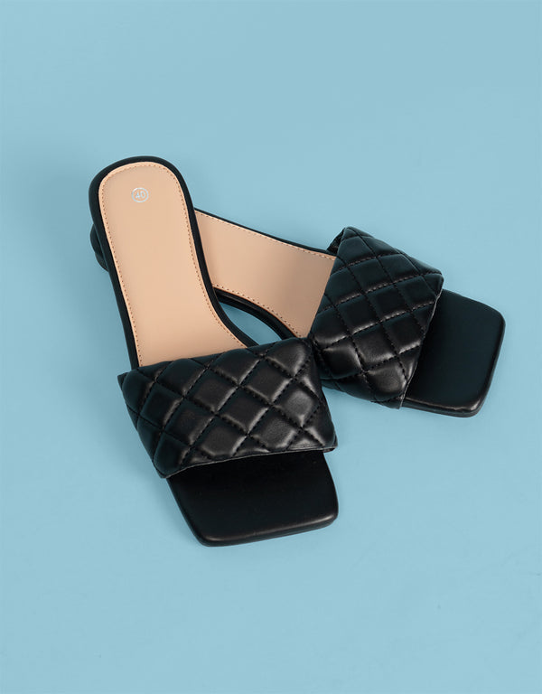 Quilted slipper I