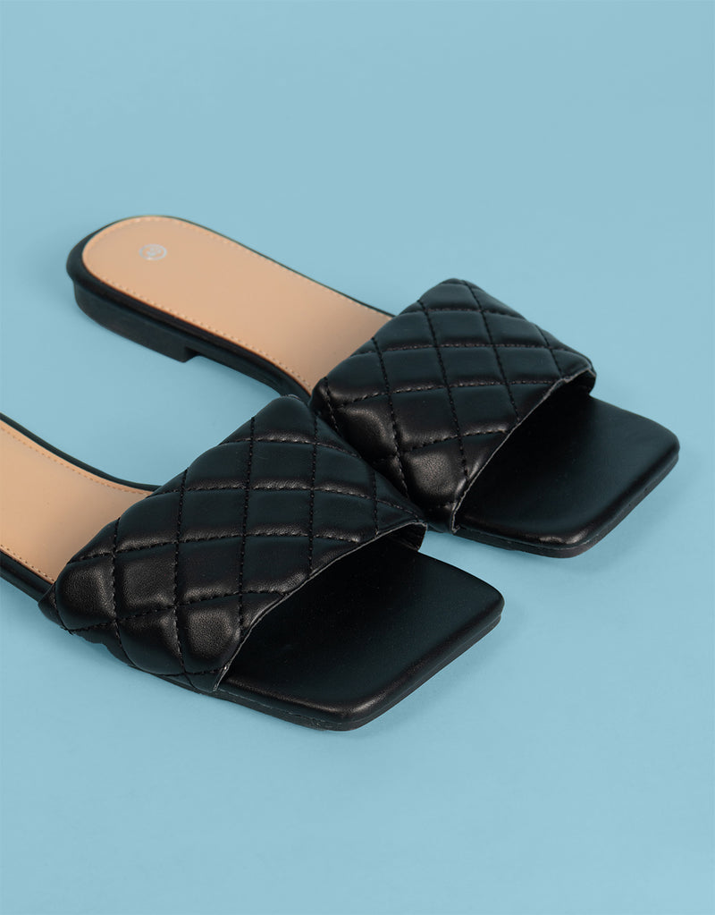 Quilted slipper I