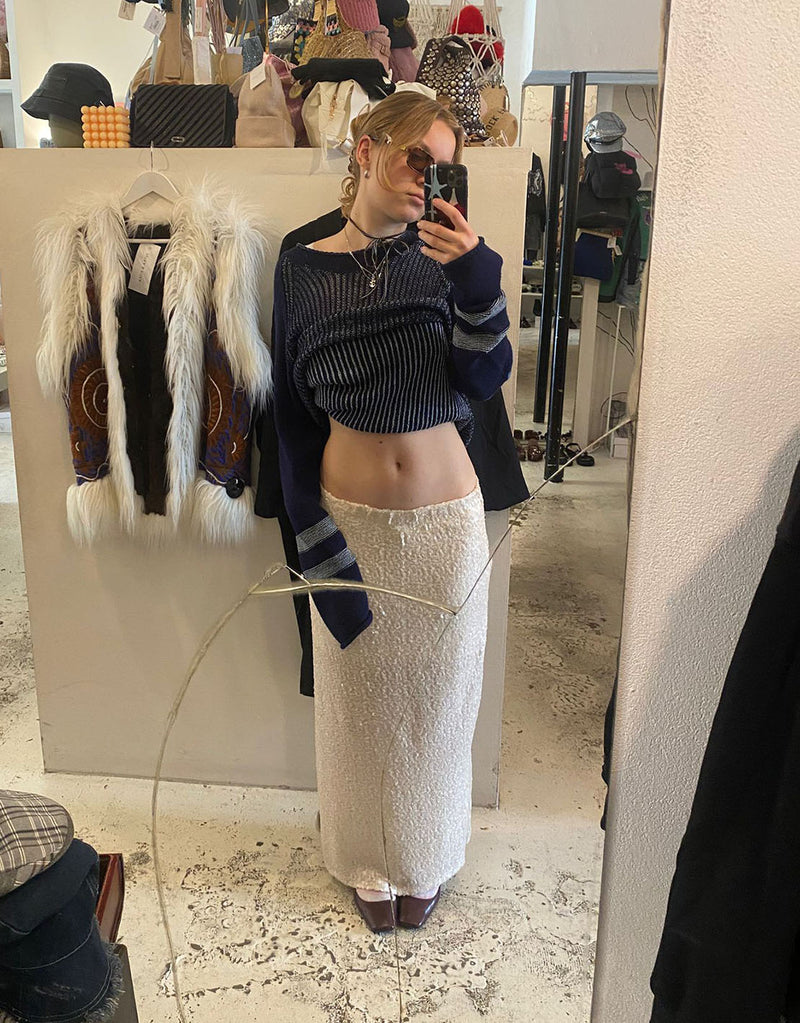 Sequin festive skirt