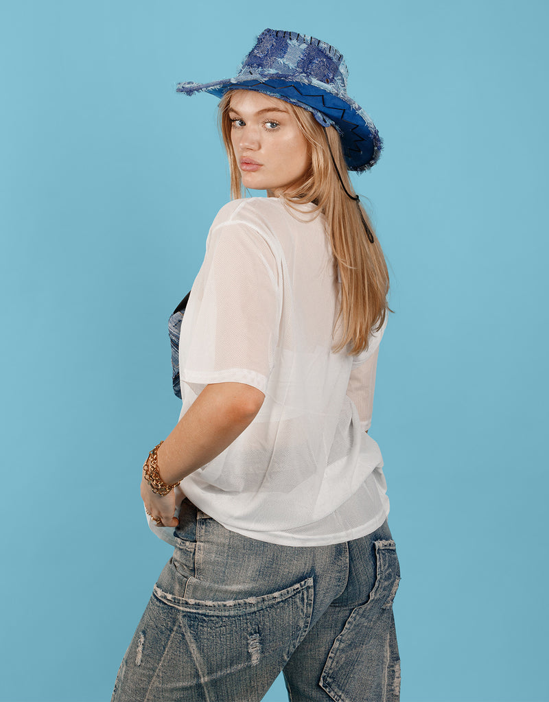 Netr T Shirt Sheer net T-shirt – JUTKA & RISKA