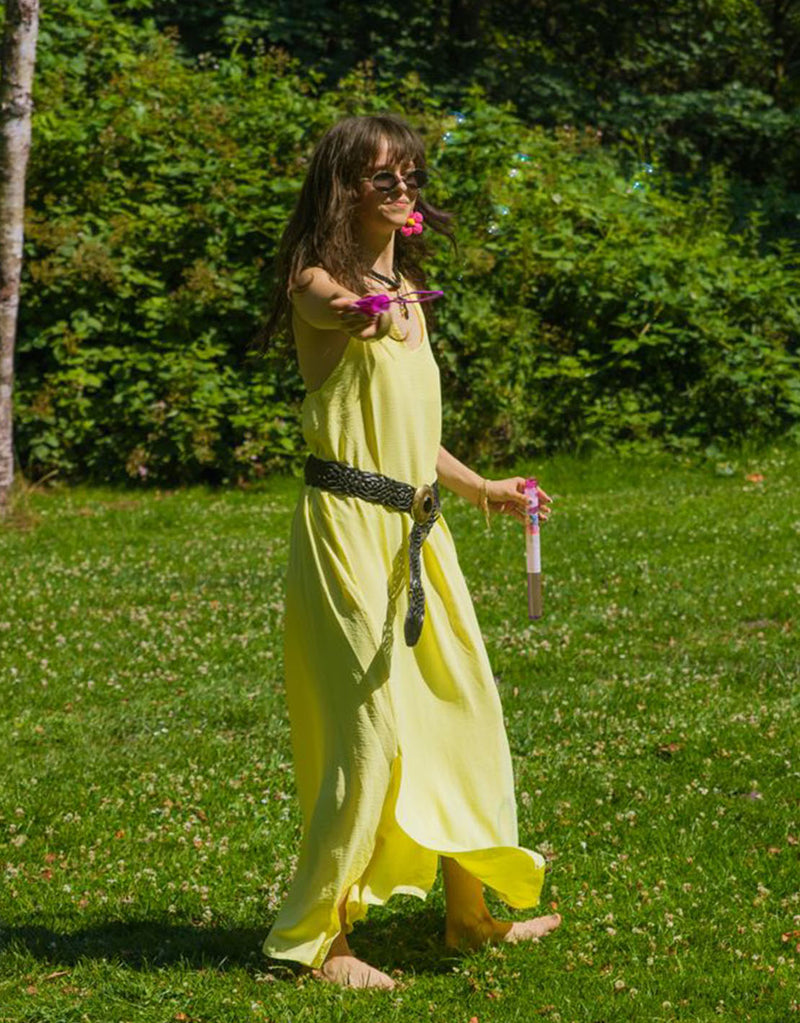 Side split maxi dress I