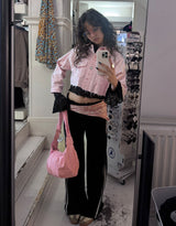 Smocked lace long sleeve