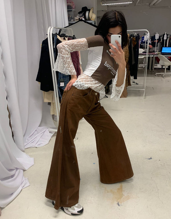 Lace long sleeve top II