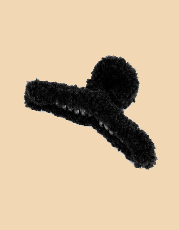 Teddy hair clip