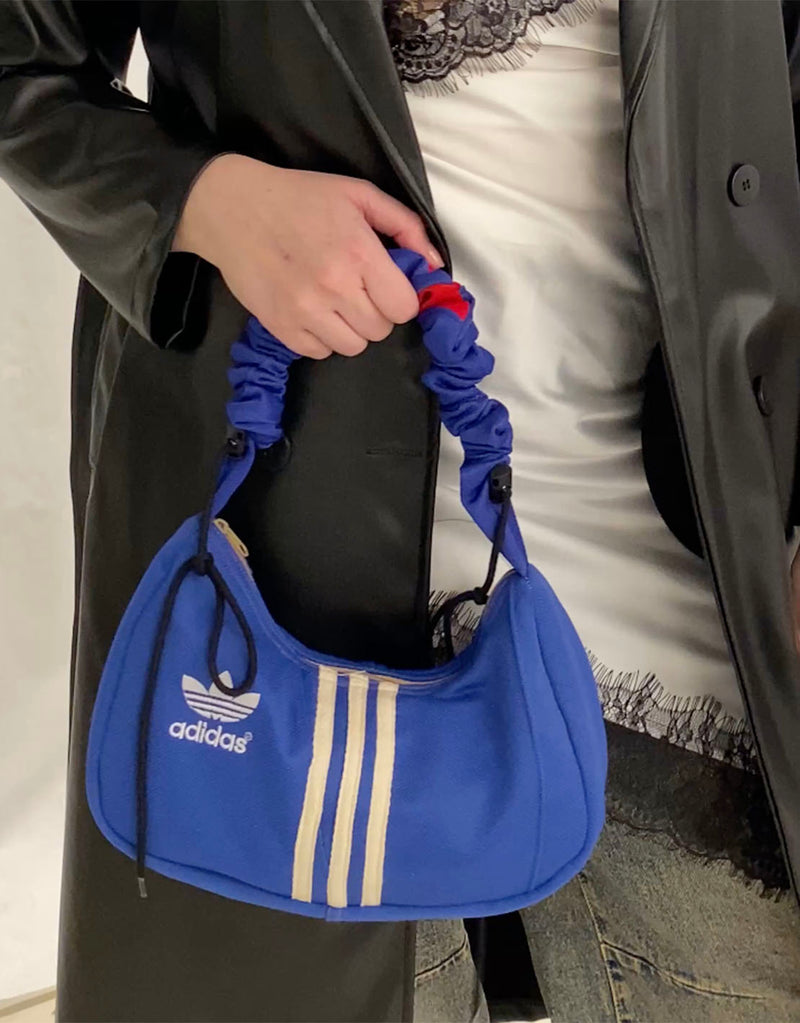 Vintage customized Adidas adjustable bag with bows
