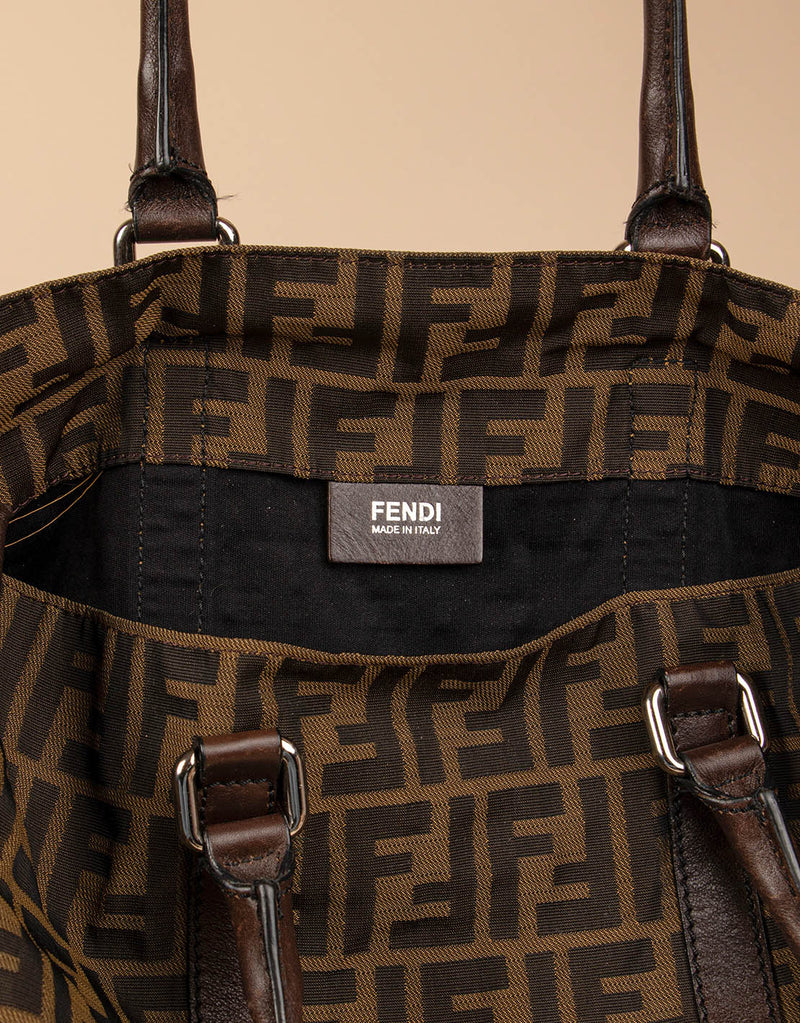 Vintage Fendi Zucca print bag JUTKA RISKA
