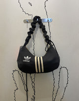 Vintage customized Adidas adjustable bag with bows