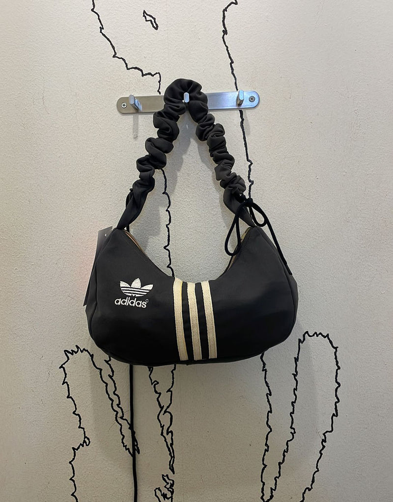 Vintage customized Adidas adjustable bag with bows