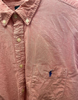 Vintage customized Ralph Lauren back tie long sleeve blouse