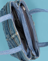 Vintage customized denim handbag I