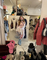 Vintage customized mermaid lace skirt