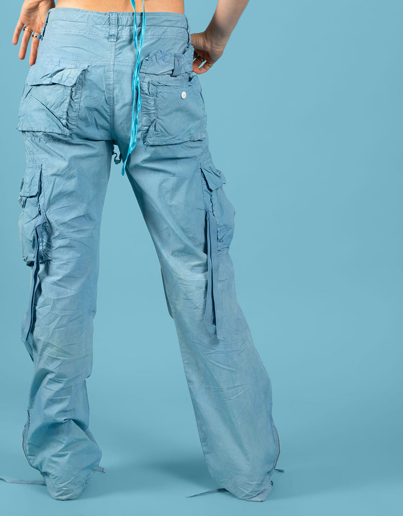 Vintage detailed cargo trousers