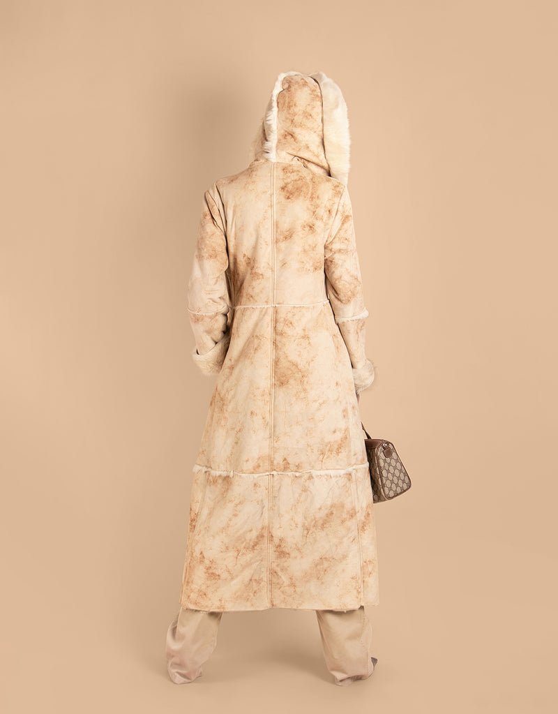 Vintage lammy maxi coat