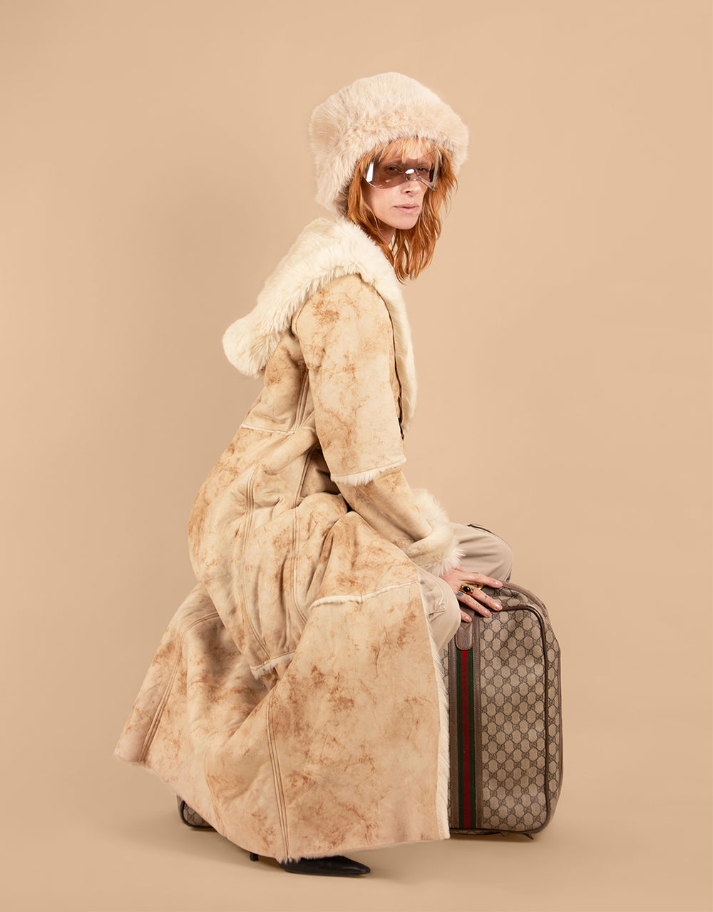 Vintage lammy maxi coat – JUTKA & RISKA