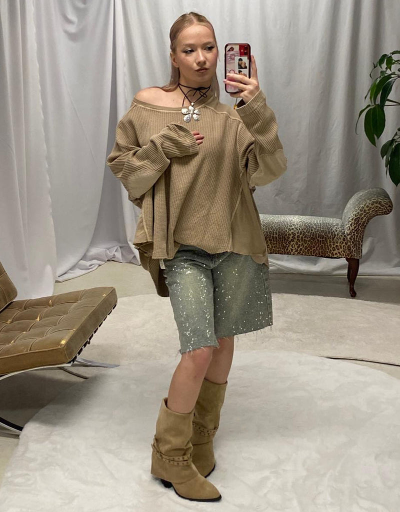 Free People One Blake Thermal sweater